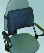 Релакс-подушка fosta F 5002 анатомическая на спинку стула и автокресла для поддержки и разгрузки спины с профильными фиксирующими ребрами