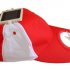Красная кепка с вентилятором на солнечной батарее