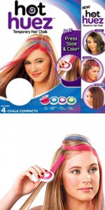 Разноцветные мелки для волос