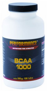 Аминокислоты BCAA таблетки Performance Nutrition BCAA1000 100 таблеток