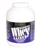 Гейнер для набора мышечной массы Massive-Whey-Gainer Ultimate Nutrition Ультимейт Нутришн 4,25 кг